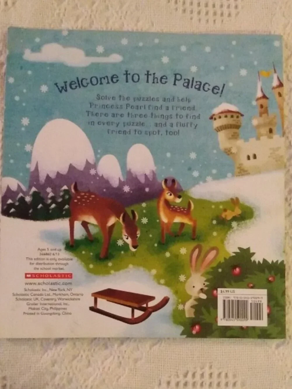 4/$20 Princess Puzzles Book Children's Activity Paperback Book 5+